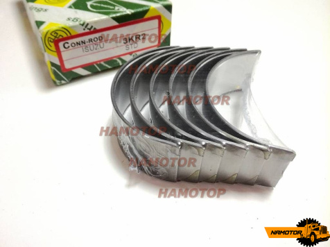 Вкладыши шатунные 3KR2 STD 8-94156-084-0, 8-98051-928-0 CB-1602A R172A ширина 25мм